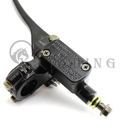 Leva Frizione Moto 7/8" Pompa Idraulica Master Freno Anteriore per Harley - Foto 5 di 17
