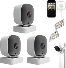 Crystal-Clear 2K Security Camera, Night Vision, Camera Outdoor Wireless