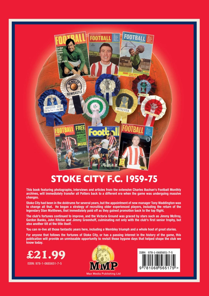 Stoke City FC 1951-1972 Through the pages of Charles Buchans - Image 2 of 2