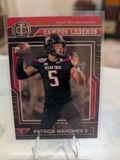 2025 Panini Icons Collection Mahomes Patrick II CL-4 Campus Legends