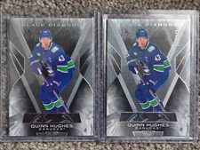 2025-26 Upper Deck Black Diamond Quinn Hughes /349 #BDB-QH - 2 Canucks