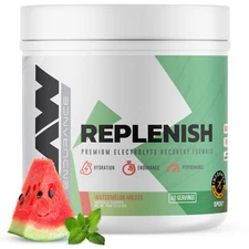 RAW Replenish, Premium Electrolytes Powder Recovery Formula, Watermelon Mojito