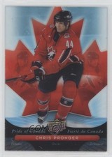 2009-10 Upper Deck McDonald's Pride of Canada Chris Pronger #PC12 HOF 6ab