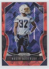 2019 Panini Prizm Rookies Red Ice Prizm Nasir Adderley #382 0zd2