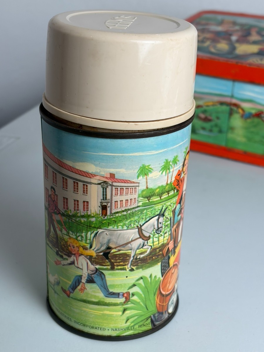 希少 The Lombard Collection No.39 筒・冊子 VINTAGE BEVERLY HILLBILLIES Metal LUNCHBOX AND THERMOS Aladdin | eBay