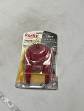 Korky Universal Toilet Flapper No.100 Red Fits All Brands Valve