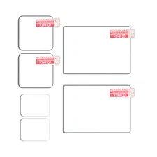 1 Set Tempered Glass Screen Film Protector for Insta360 Ace Pro Lens Protector