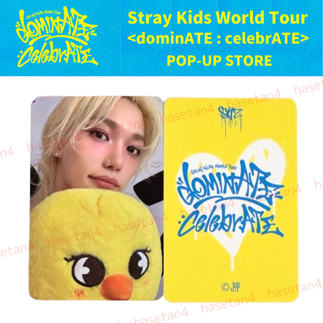 STRAY KIDS SKZ World Tour dominATE celebrATE POPUP STORE MD EVENT