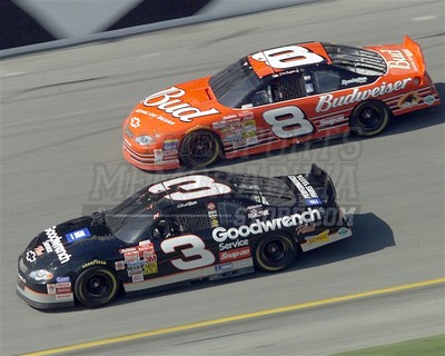 Dale Earnhardt Dale Earnhardt Jr racing 8x10 11x14 16x20 photo 017