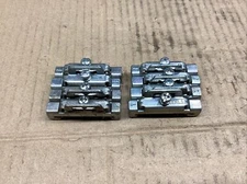 LOT OF 8 - Idec BNL6  DIN rail END STOPS #832M29