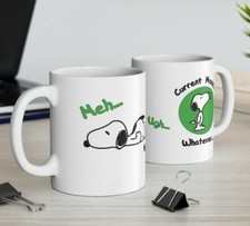 Taza de café Snoopy Current Mood, taza de café Snoopy, taza de mal humor, Peanuts Snoopy