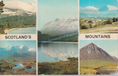 Schottlands Berge Schottland mehrere Bilder Postkarte mit Stempel PLX35420