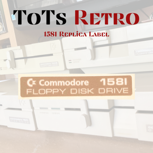 Commodore 1581 Drive Replica 3.5" per Commodore c64 c128 con JiffyDos PC Style - Foto 7 di 7