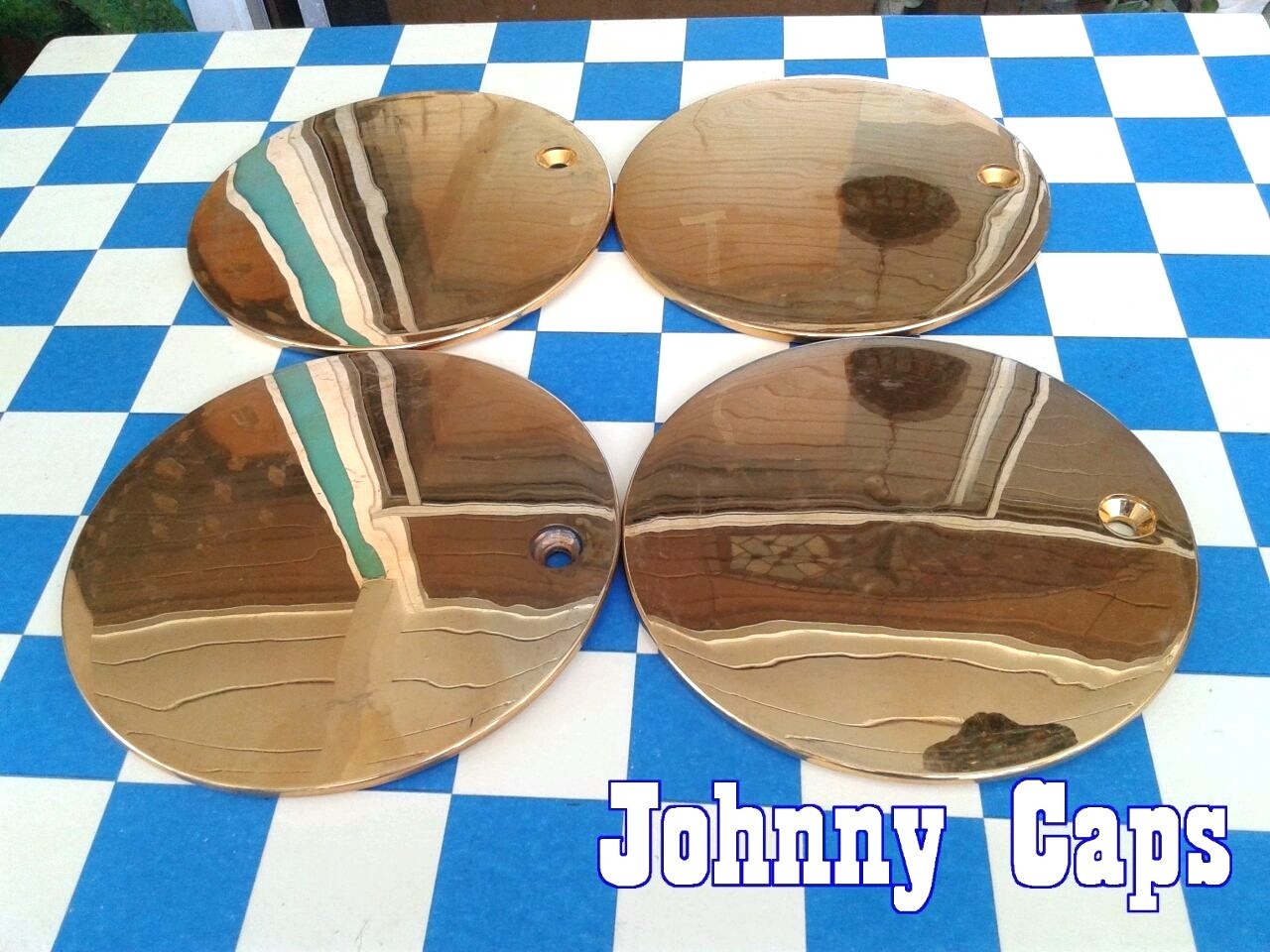 Epic Wheels Gold Center Cap #99-899085 Custom [32/59/85/87] GOLD Center Caps (4)