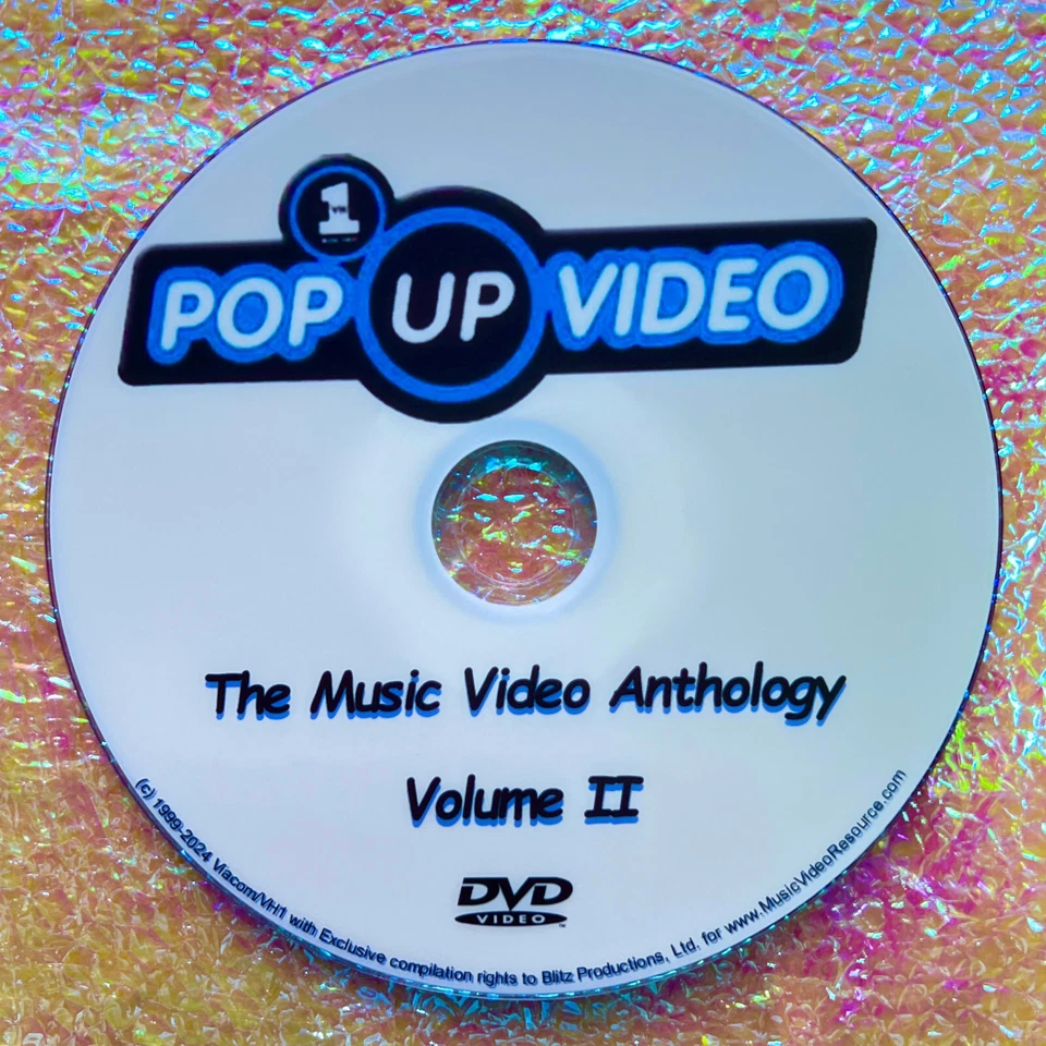 POP UP VIDEO 3 DVD Set Music Video Anthology 6 Hrs 70s 80s 90s Duran PRINCE U2 Foto 3 de 4