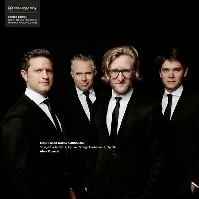 Korngold String Quartet Nos. 2, Op. 26  No. 3, Op. 34 [VINYL]
