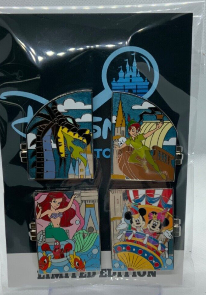 Disney Annual Passholder Quarterly Series LE 3000 Complete Pin set
