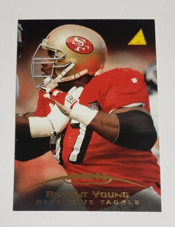 1995 Pinnacle #51 Bryant Young HOF-DT San Francisco 49ers   ***40% OFF 2 or MORE