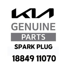 Genuine Hyundai  Spark Plug Set(6pcs)18849-11070 Telluride Sedona(Carnival)