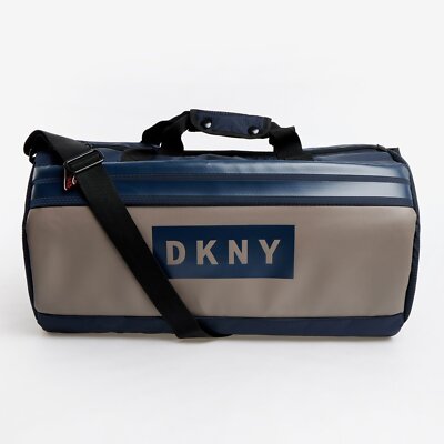 DKNY Reisetasche dunkelblau grau Wochenend- oder Sporttasche