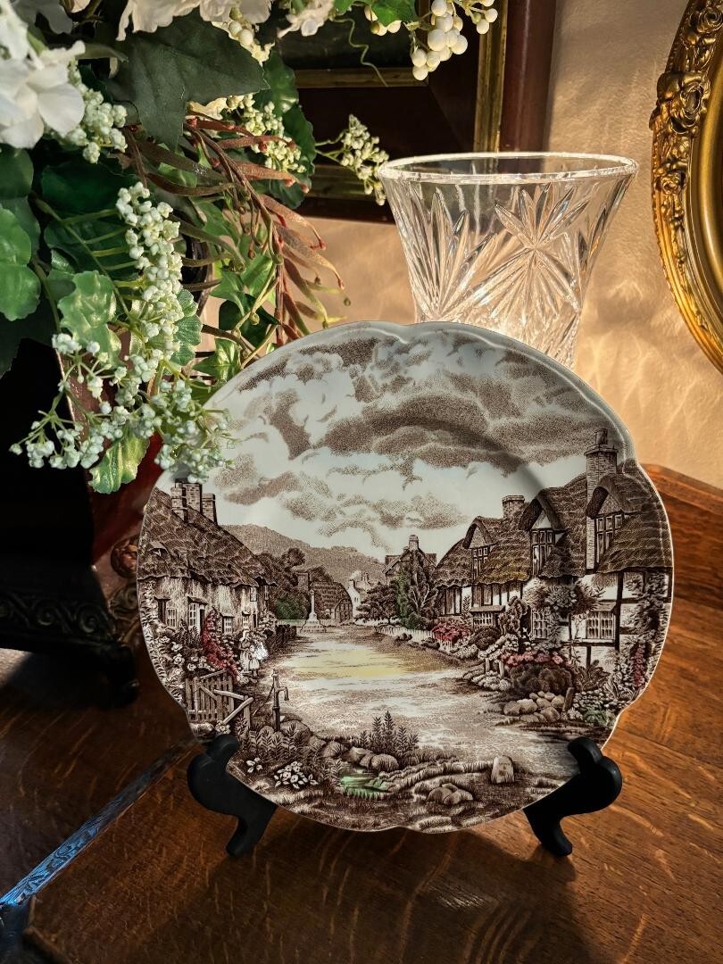 VINTAGE*OLDE ENGLISH COUNTRYSIDE JOHNSON BROS. DINNER PLATE 10