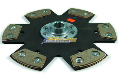 FX STAGE 4 RIGID 6-PUCK CLUTCH DISC FOR TOYOTA CHASER SOARER SUPRA JDM 1JZGTE