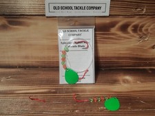 2-Hook Crawler Harness - Size #2 Colorado Blade - 4'/48" - 15lb - Size #4 Hooks