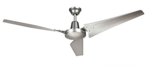 Ceiling Fan Light Kit In Brushed Steel Energy Star For Sale
