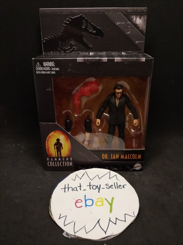 Jurassic World Hammond Collection Dr. Ian Malcolm Mattel Sealed