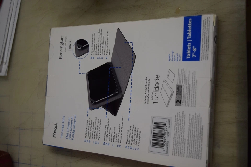 *kensington mead trapper keeper Red New for 7" tablets - Image 3 of 4