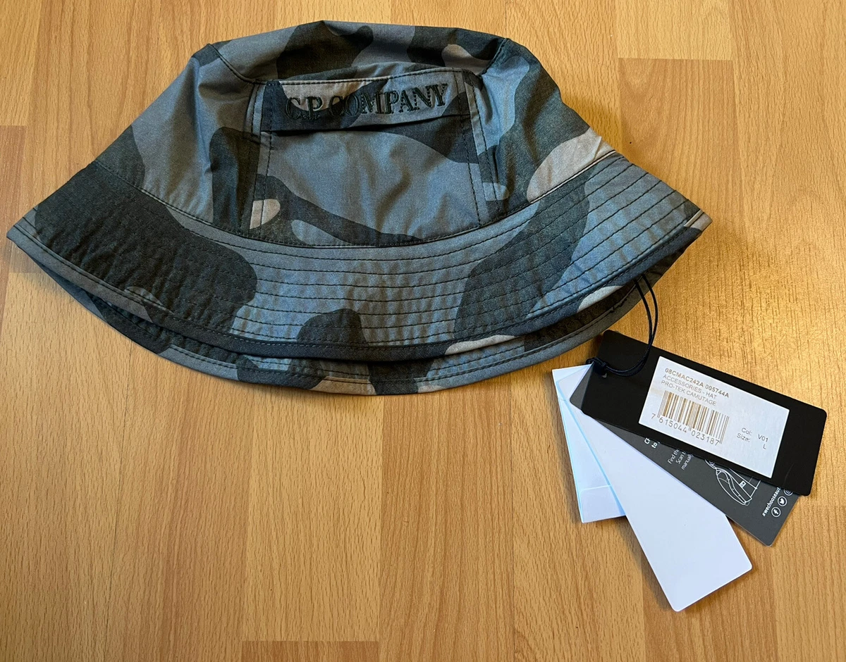 Cp company camo best sale cap