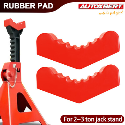 3 T Rubber Axle Jack Pad Jacking Stand Pad Adapter Frame Rail Protector Lifting