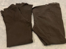 Old Navy Girls Lot of 2 Black Leggings Size 14 XL