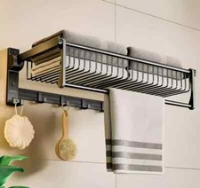 Towel  Luggage Rack Train Wall Mounted Rack vintage luxury