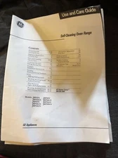 GE Self-Cleaning Electric Range Use And Care Installation Guide
