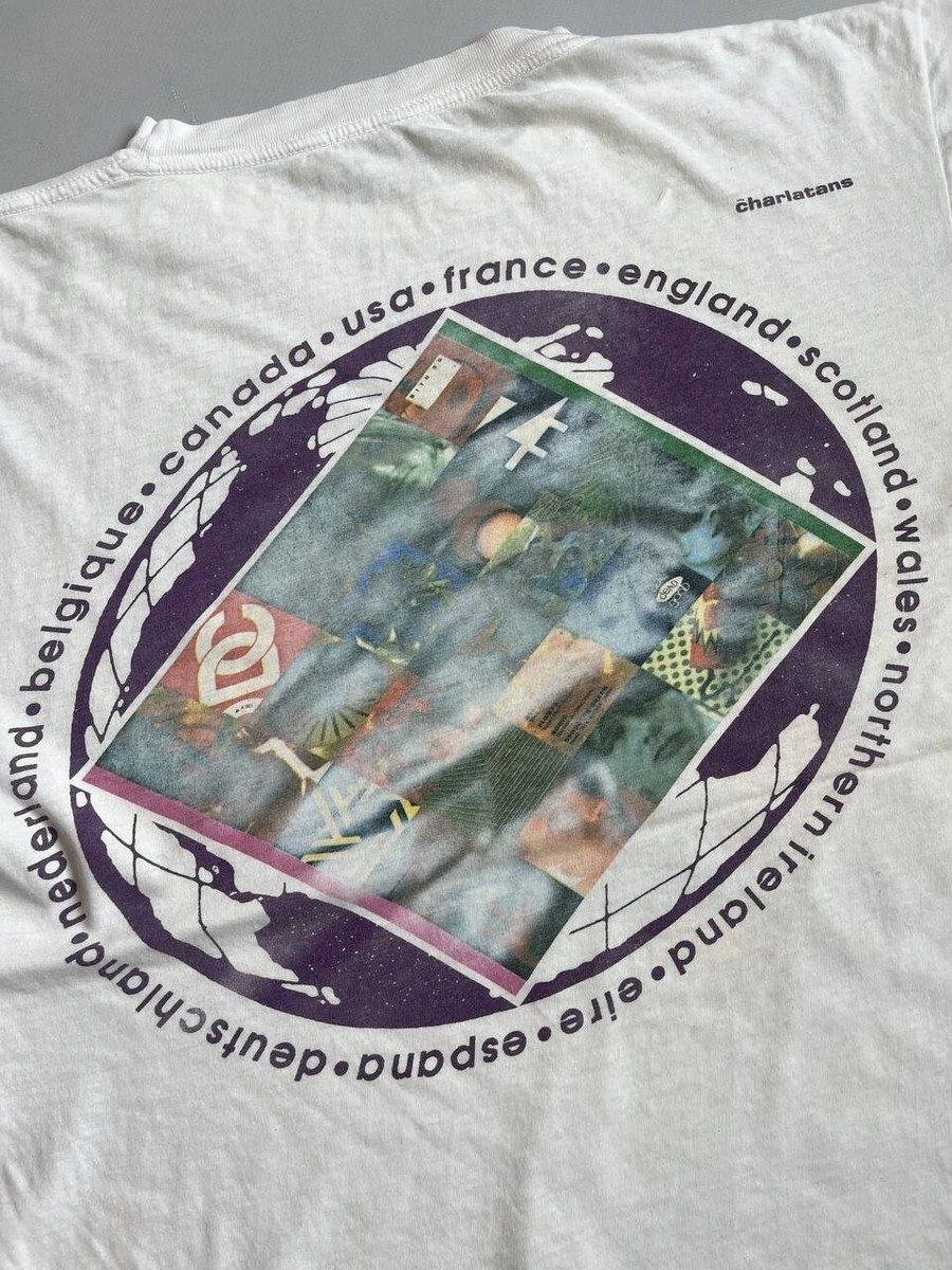 the charlatans some friendly Tシャツ 90s THE CHARLATANS 'SOME FRIENDLY' 90'S T-SHIRT – Temple of