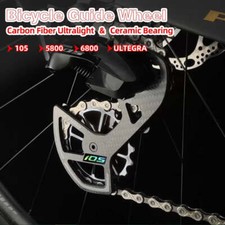 LTWOO Carbon Fiber Pulley Wheel Ceramic Bearing Guide for Shimano Ultegra