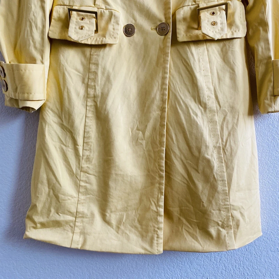 Victoria's Secret 黄色双扣大衣 0 — 第 4/4 张图片