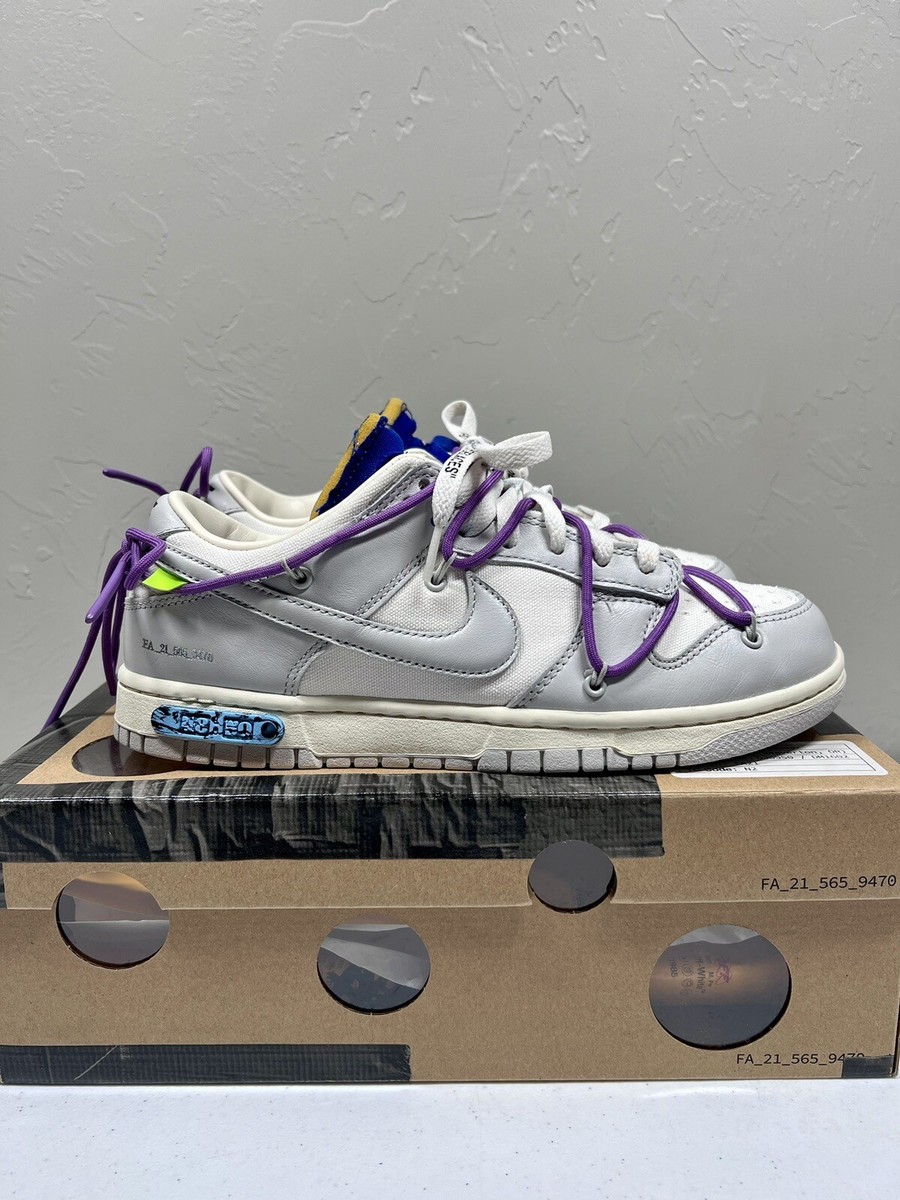 OFF-WHITE×NIKE DUNK LOWグリーン ※ホワイトレース付き OFF-WHITE×NIKE DUNK LOWグリーン ※ホワイトレース付き - メルカリ