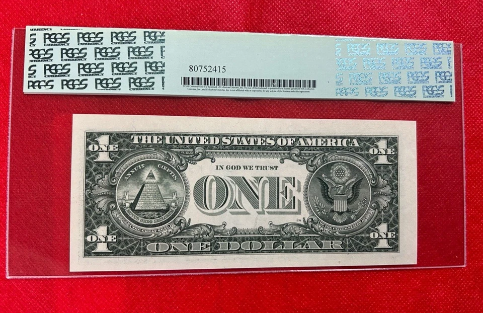 FR 1916K 1988A $1 FW FEDERAL RESERVE NOTE PCGS CURRENCY 63PPQ CHOICE NEW  - Image 2 of 2