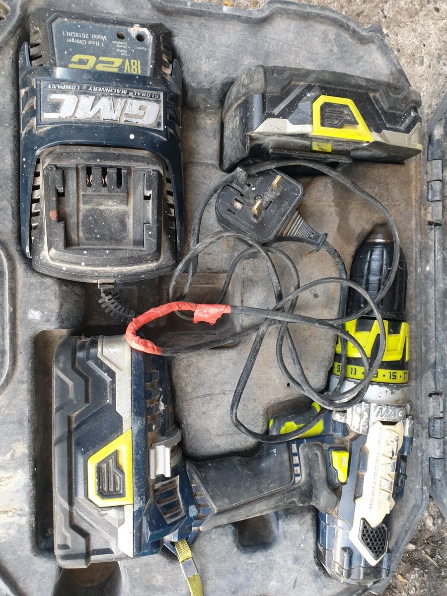 GMC 2G 18V Combi Hammer Drill Ni Cad