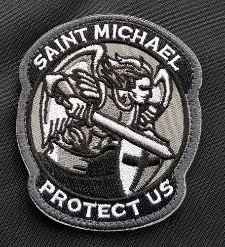 PARCHE DE BUCLE DE GANCHO DEL EJÉRCITO MODERNO SAINT ST. MICHAEL PROTECT US 3D EE. UU. *02 - Imagen 6 de 7
