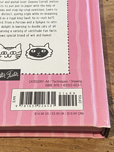 DOODLED CATS for CAT PEOPLE, Gemma Correll 2018 Doodling Ideas Drawing Technique - Picture 6 of 11