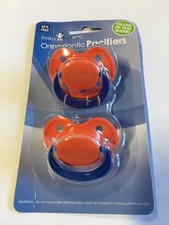 Florida Gators GLOW IN THE DARK Baby Infant Pacifiers NEW 2 Pack Shower Gift
