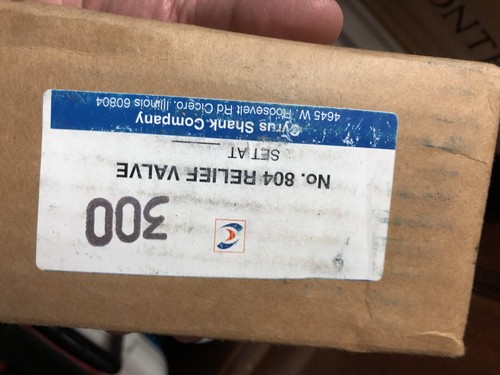 Cyrus Schaft 804-300 Sicherheitsüberdruckventil 300 PSI Druckentlastung 804300 3/4 Zoll x 1 Zoll - Bild 11 von 11