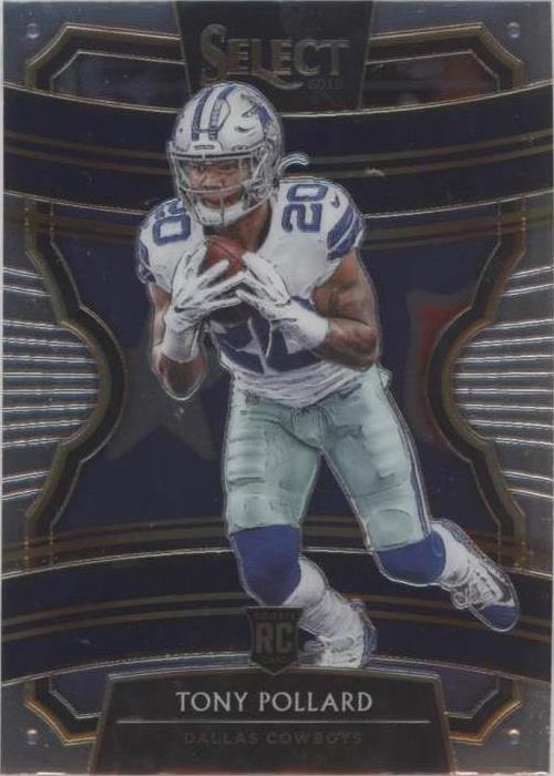 2019 Panini Select Tony Pollard #99 - 1 of 2