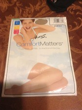 Exciting  Vintage Hanes comfort matters nude pantyhose e/f