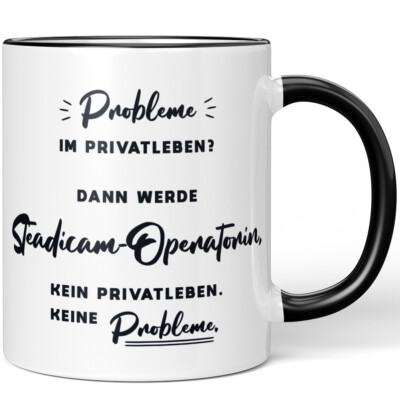 Probleme im Privatleben? Werde Steadicam-Operatorin Kein Privatleben 10006852621