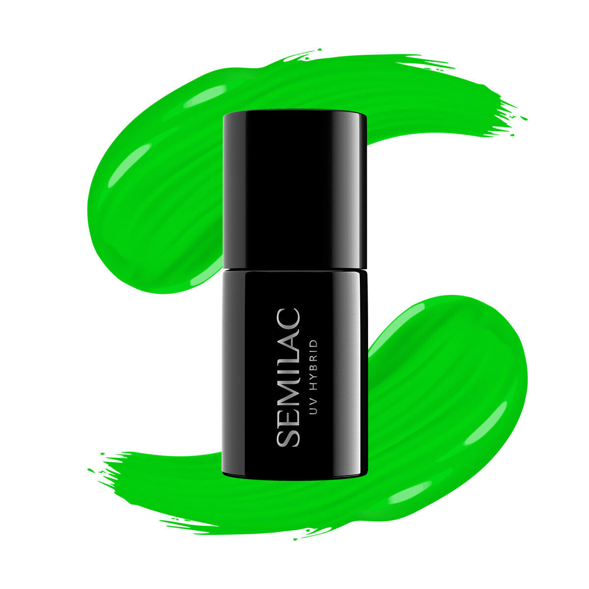 UV Hybrid Nail Polish Semilac 7ml Caribbean Green 041