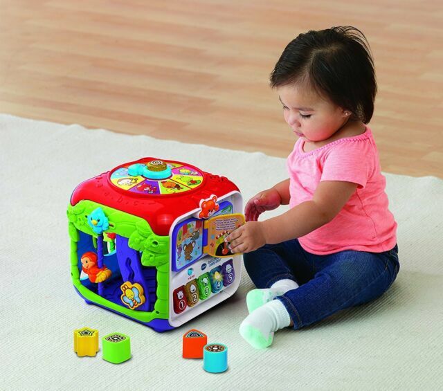 vtech activity cube sort and discover